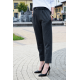 DOLLY - high-waisted cotton trousers