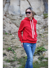 GAJA - Sweatshirt mit Kapuze - rot