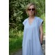 THERESA - long dress with ruffles