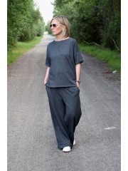 SUMMER - wide pants with pockets