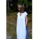 THERESA - long dress with ruffles