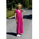 THERESA - long dress with ruffles