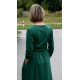 MARGARET - Dress with a wide belt and pockets