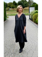 EMILY - loose midi dress with pockets