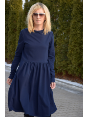 NEL - cotton dress - navy blue