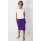 OLGA - sweatshirt with pockets - violet